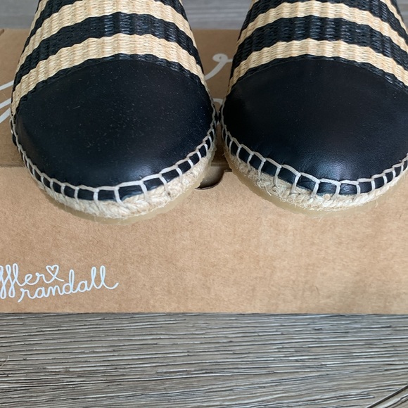 New, Loeffler Randall Mara-SWR, Black/Natural Raffia Woven shoes. Size 9.5 B. - Picture 4 of 9